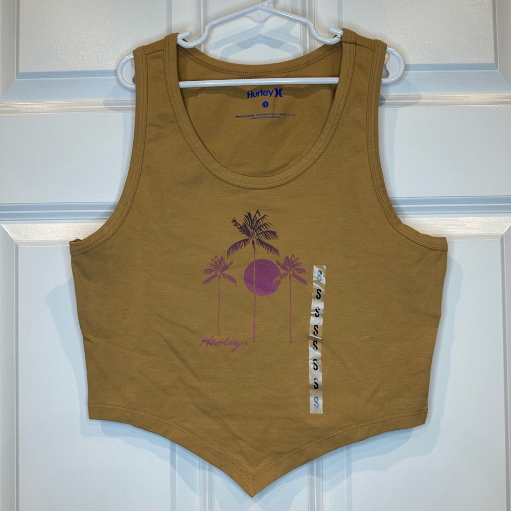 Hurley Crop Top Size Small NWT